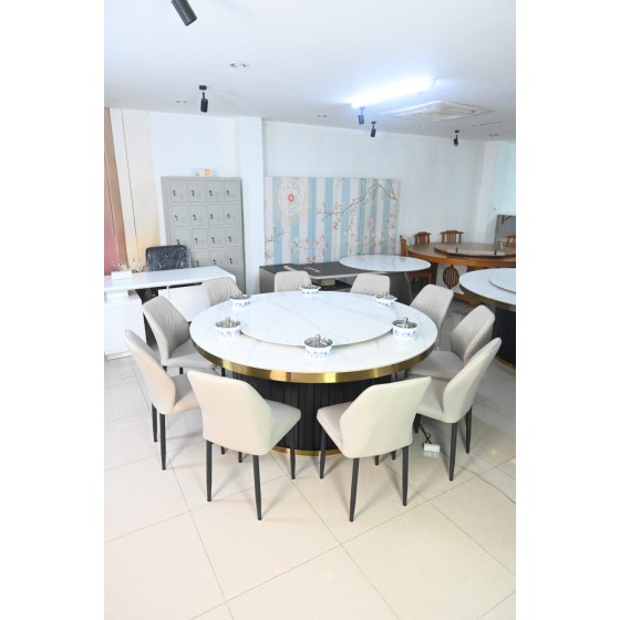 Electric soup table set